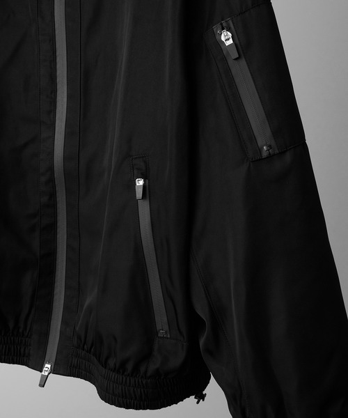 RUUBON(ルーボン)の「【RUUBON】 tech double zip hooded blouson / テックダブルジップフーデットブルゾン(ブルゾン・メンズ・ブラック・S/M/L)」の13枚目の写真