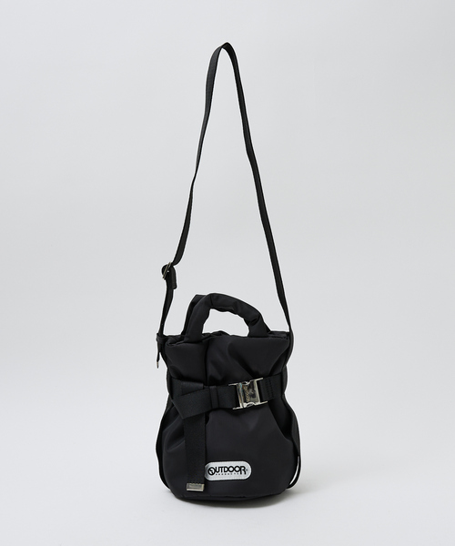 abahouse mavie（アバハウスマヴィ）の「OUTDOOR2wayBelt Tote(SS)（トートバッグ・レディース・ブラック/シルバー/ブラウン・フリー）」の7枚目の写真