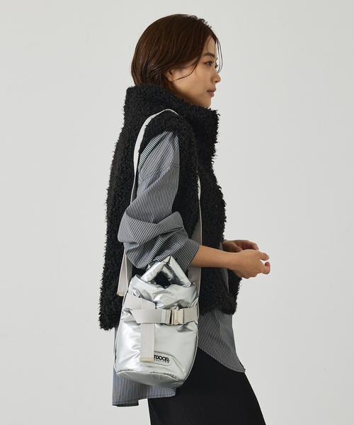 abahouse mavie（アバハウスマヴィ）の「OUTDOOR2wayBelt Tote(SS)（トートバッグ・レディース・ブラック/シルバー/ブラウン・フリー）」の10枚目の写真