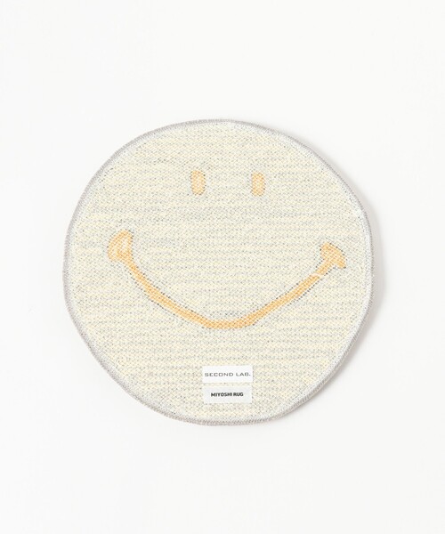 MIYOSHI RUG x SECOND LAB. / SMILE CHAIR RUG（ラグ/マット）｜bpr