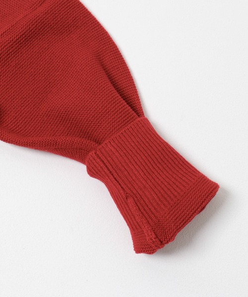 TOWNCRAFT(タウンクラフト)の「『WEB/一部店舗限定』『別注』PENNEYS×DOORS THE FOX Vネックカーディガン(KIDS)(カーディガン/ボレロ・キッズ・ブルー/グレー系その他/レッド・150)」の8枚目の写真