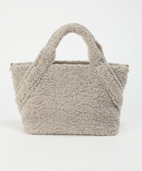 BARNYARDSTORM(バンヤードストーム)の「BARNYARDSTORM / ジャガードテープボアトート【WEB限定カラー】(トートバッグ・レディース・モカ/ホワイト/ライトグレー/グリーン・FREE)」の12枚目の写真