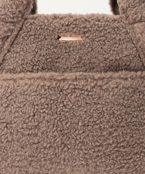 BARNYARDSTORM(バンヤードストーム)の「BARNYARDSTORM / ジャガードテープボアトート【WEB限定カラー】(トートバッグ・レディース・モカ/ホワイト/ライトグレー/グリーン・FREE)」の8枚目の写真