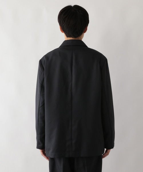 GLOBAL WORK（グローバルワーク）の「時短スマートSET UP/CLEAN MODE/591788（テーラードジャケット・メンズ・ネイビー/チャコールグレー・LARGE/SMALL/MEDIUM）」の5枚目の写真