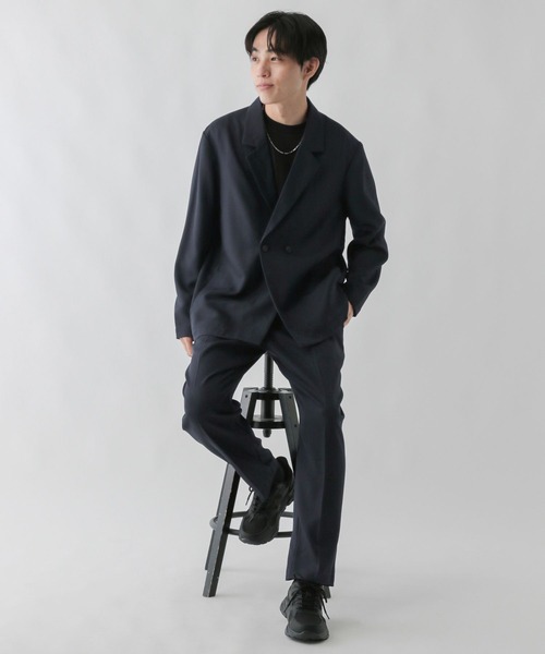 【極美品】ワークウェアスーツ トラベルジャケット セットアップ 洗濯可能 黒 S 商品検索 -WWSワークウェアスーツ公式オンラインストア