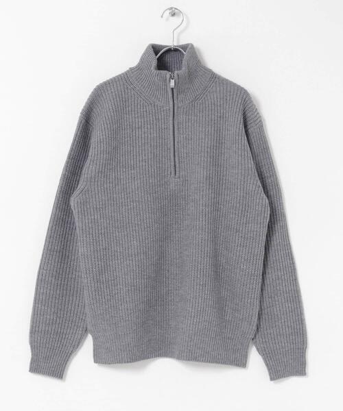 URBAN RESEARCH Sonny Label（アーバンリサーチサニーレーベル）の「マルチサイズハーフジップニットプルオーバー（ニット/セーター・メンズ・オフホワイト/ブラック/グレー・MEDIUM/SMALL/X-LARGE/LARGE）」の10枚目の写真