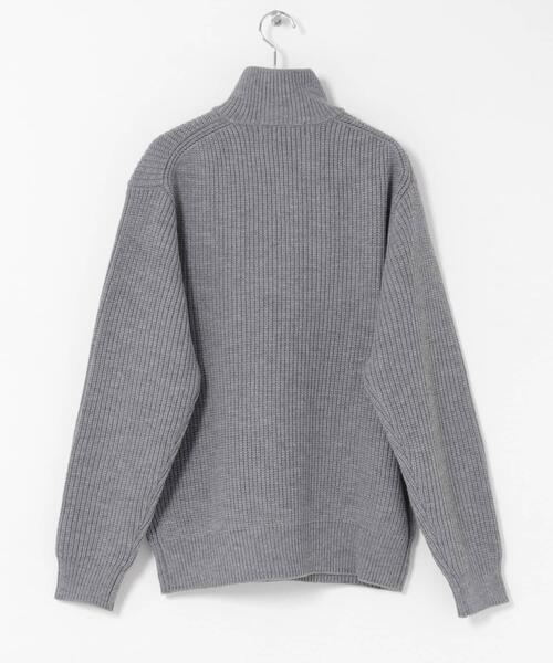 URBAN RESEARCH Sonny Label（アーバンリサーチサニーレーベル）の「マルチサイズハーフジップニットプルオーバー（ニット/セーター・メンズ・オフホワイト/ブラック/グレー・MEDIUM/SMALL/X-LARGE/LARGE）」の12枚目の写真