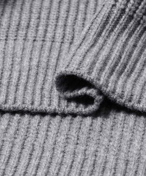 URBAN RESEARCH Sonny Label（アーバンリサーチサニーレーベル）の「マルチサイズハーフジップニットプルオーバー（ニット/セーター・メンズ・オフホワイト/ブラック/グレー・MEDIUM/SMALL/X-LARGE/LARGE）」の13枚目の写真