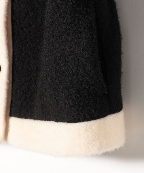 セール】SHIPS any: バイカラー クルーネック カーディガン ジャケット