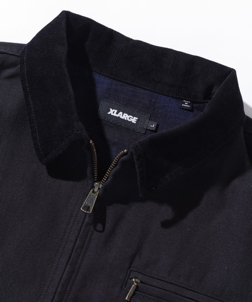 XLARGE×DICKIES WORK JACKETブラック　S XLARGE×Dickies WORK JACKET（その他アウター）｜Dickies