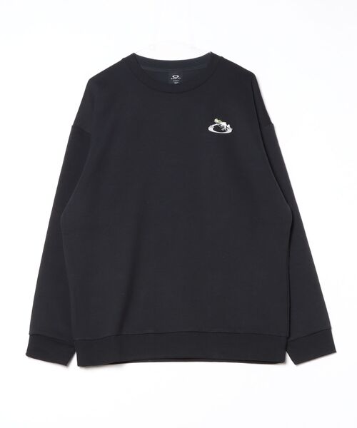 OAKLEY（オークリー）の「【別注】オークリー  BORDERLESS QD FLEECE CREW 限定コラボ（スウェット・メンズ・ライトグレー/ブルーグレー/ブラック・S/M/L/LL/3L）」の2枚目の写真