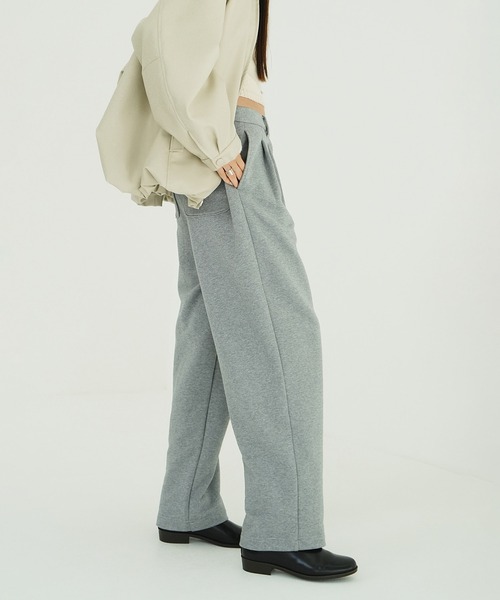TWO TUCK SWEAT PANTS（スウェットパンツ）｜CLANE（クラネ）の