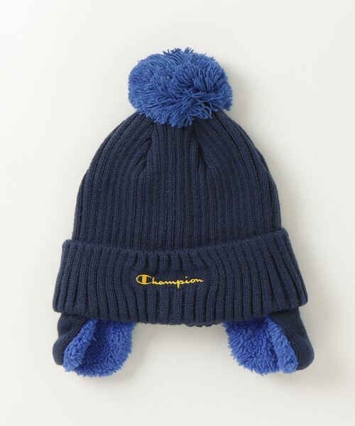 Champion(チャンピオン)の「champion kids / リブ耳付きワッチ / 438-0065(ニットキャップ/ビーニー・キッズ・グリーン/ネイビー/ブラック/ブルー・FREE)」の13枚目の写真