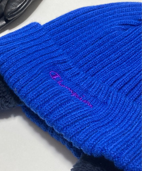 Champion(チャンピオン)の「champion kids / リブ耳付きワッチ / 438-0065(ニットキャップ/ビーニー・キッズ・グリーン/ネイビー/ブラック/ブルー・FREE)」の19枚目の写真