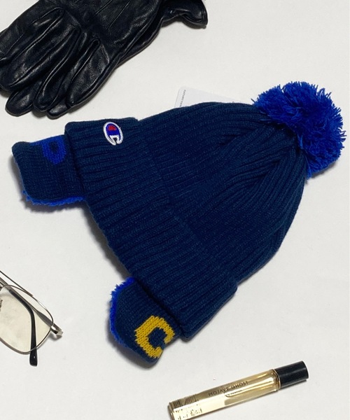 Champion(チャンピオン)の「champion kids / リブ耳付きワッチ / 438-0065(ニットキャップ/ビーニー・キッズ・グリーン/ネイビー/ブラック/ブルー・FREE)」の21枚目の写真