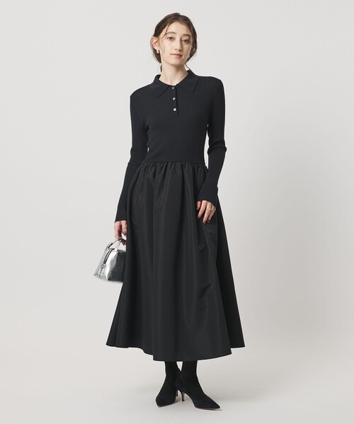 フィット ＆ フレア ポロワンピース（ワンピース）｜UNITED