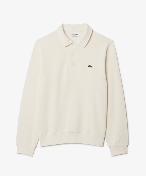 LACOSTE（ラコステ）の「コットンニットロングスリーブポロシャツ（ニット/セーター・メンズ・ダークブラウン/オフホワイト・2/3/5/4）」の20枚目の写真