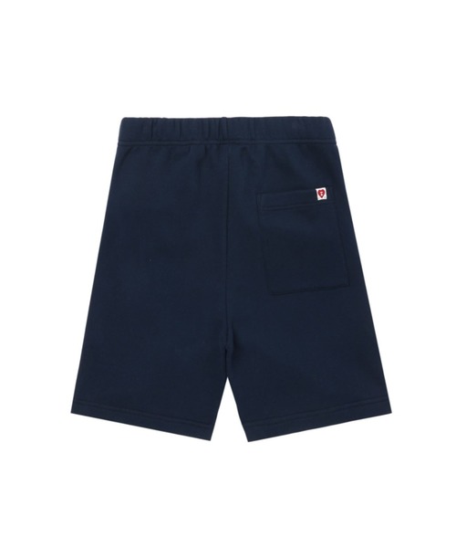 APEE BY A BATHING APE(エイピーバイアベイシングエイプ)の「BABY CORE SWEAT SHORTS(スウェットパンツ・レディース・ネイビー/グレー・X-SMALL/SMALL)」の4枚目の写真