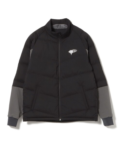 BEAMS GOLF(ビームスゴルフ)の「ORANGE LABEL / レオフィール(R) 切り替え 中綿ブルゾン(撥水)(ブルゾン・メンズ・ブラック/ネイビー・MEDIUM/SMALL/X-LARGE/LARGE)」の9枚目の写真