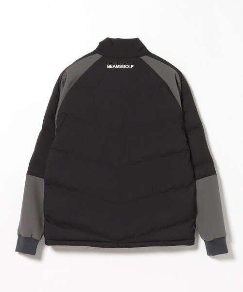 BEAMS GOLF(ビームスゴルフ)の「ORANGE LABEL / レオフィール(R) 切り替え 中綿ブルゾン(撥水)(ブルゾン・メンズ・ブラック/ネイビー・MEDIUM/SMALL/X-LARGE/LARGE)」の11枚目の写真