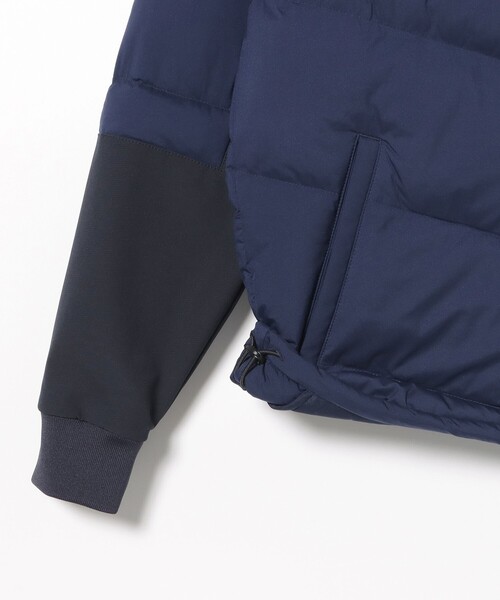 BEAMS GOLF(ビームスゴルフ)の「ORANGE LABEL / レオフィール(R) 切り替え 中綿ブルゾン(撥水)(ブルゾン・メンズ・ブラック/ネイビー・MEDIUM/SMALL/X-LARGE/LARGE)」の15枚目の写真