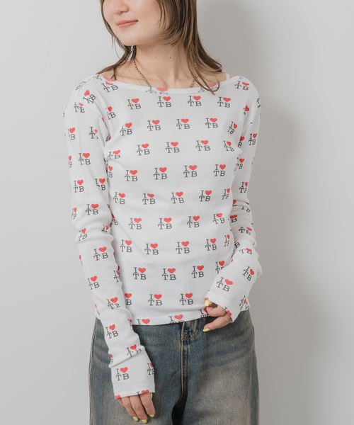 MILLER（ミラー）の「Miller × JOINT WORKS 2WAY プルオーバー（Tシャツ/カットソー・レディース・ホワイト/カーキ・FREE）」の2枚目の写真