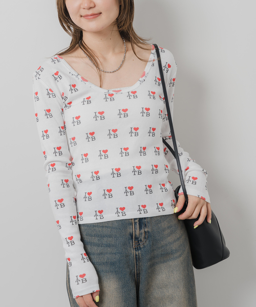 MILLER（ミラー）の「Miller × JOINT WORKS 2WAY プルオーバー（Tシャツ/カットソー・レディース・ホワイト/カーキ・FREE）」の5枚目の写真