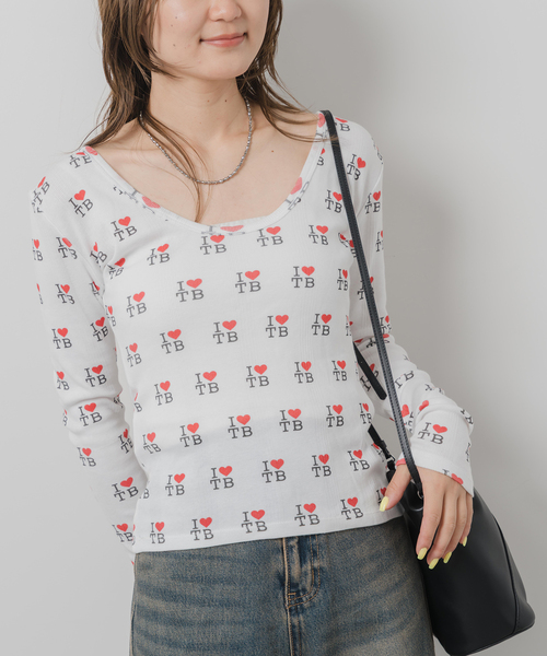 MILLER（ミラー）の「Miller × JOINT WORKS 2WAY プルオーバー（Tシャツ/カットソー・レディース・ホワイト/カーキ・FREE）」の9枚目の写真