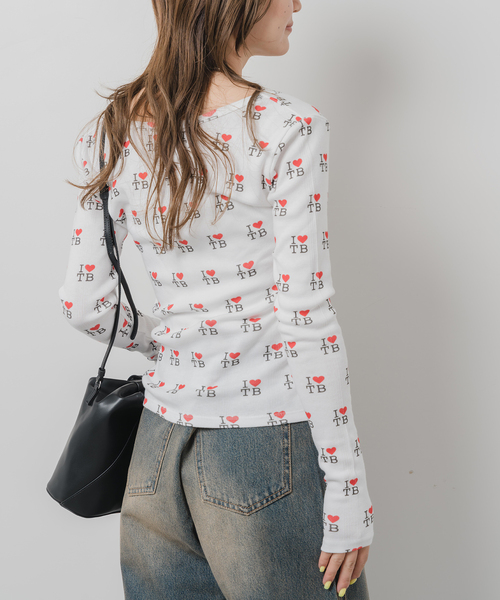 MILLER（ミラー）の「Miller × JOINT WORKS 2WAY プルオーバー（Tシャツ/カットソー・レディース・ホワイト/カーキ・FREE）」の12枚目の写真