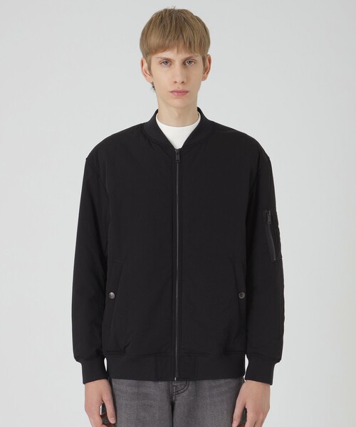 セール】BLACK of BLACKs パデッドMA-1ジャケット（MA-1）｜BLACK