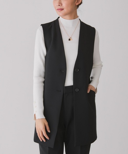 Jayro(ジャイロ)の「2WAYストレッチジレ(その他トップス・レディース・ネイビー/ブラック/グレー系その他・L/M/S)」の1枚目の写真