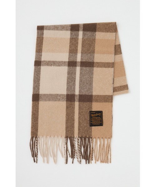 RODEO CROWNS WIDE BOWL（ロデオクラウンズワイドボウル）の「チェックマフラー（マフラー・レディース・レッド系その他/ブラック系その他/ベージュ系その他・FREE）」の4枚目の写真