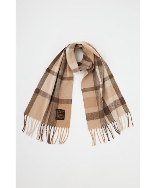 RODEO CROWNS WIDE BOWL（ロデオクラウンズワイドボウル）の「チェックマフラー（マフラー・レディース・レッド系その他/ブラック系その他/ベージュ系その他・FREE）」の5枚目の写真