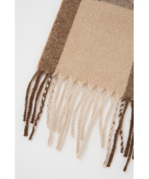 RODEO CROWNS WIDE BOWL（ロデオクラウンズワイドボウル）の「チェックマフラー（マフラー・レディース・レッド系その他/ブラック系その他/ベージュ系その他・FREE）」の6枚目の写真