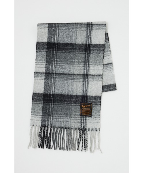 RODEO CROWNS WIDE BOWL（ロデオクラウンズワイドボウル）の「チェックマフラー（マフラー・レディース・レッド系その他/ブラック系その他/ベージュ系その他・FREE）」の9枚目の写真