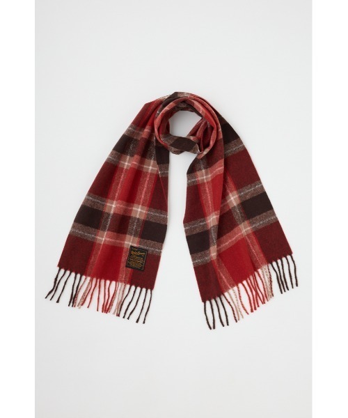 RODEO CROWNS WIDE BOWL（ロデオクラウンズワイドボウル）の「チェックマフラー（マフラー・レディース・レッド系その他/ブラック系その他/ベージュ系その他・FREE）」の16枚目の写真