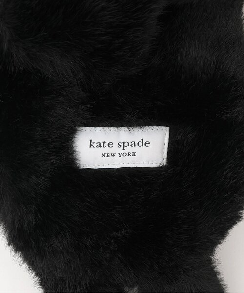 kate spade new york kids(ケイトスペードニューヨーク)の「キャットフェイクファーマフラー(マフラー・キッズ・ブラック・F)」の5枚目の写真