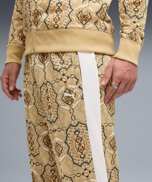 PUMA(プーマ)の「PUMA T7 VINTAGE PREP TRACK PANTS(プーマ T7 ヴィンテージ プレップ トラック パンツ)(スウェットパンツ・メンズ・グリーン系/ベージュ系・MEDIUM/LARGE/X-LARGE)」の3枚目の写真