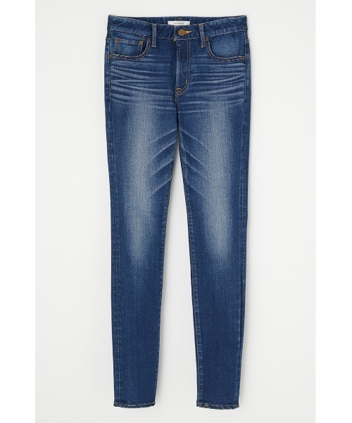 MOUSSY(マウジー)の「WF Rebirth embroidery SKINNY(デニムパンツ・レディース・ダークブルー/ブルー・25inch/27inch/26inch/24inch/23inch)」の5枚目の写真