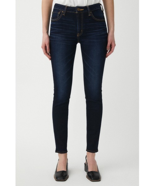 MOUSSY(マウジー)の「WF Rebirth embroidery SKINNY(デニムパンツ・レディース・ダークブルー/ブルー・25inch/27inch/26inch/24inch/23inch)」の10枚目の写真