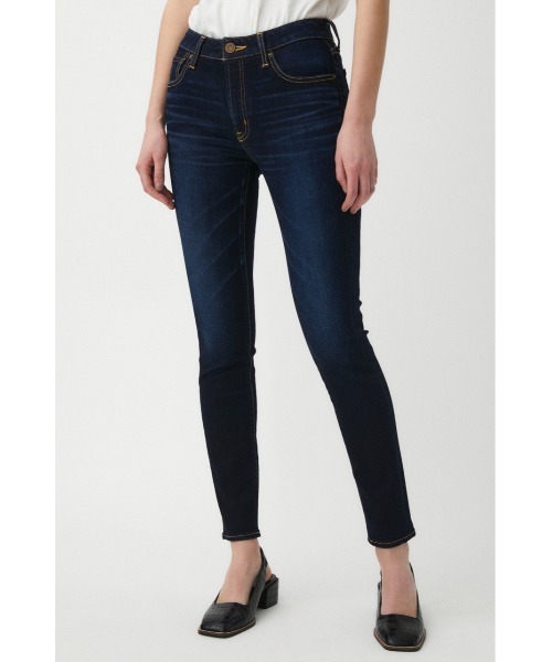 MOUSSY(マウジー)の「WF Rebirth embroidery SKINNY(デニムパンツ・レディース・ダークブルー/ブルー・25inch/27inch/26inch/24inch/23inch)」の11枚目の写真