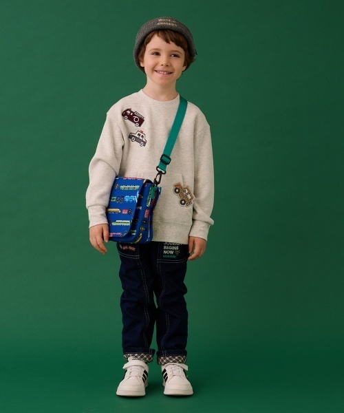 kladskap（クレードスコープ）の「鉄道模型収納電車柄推し活ショルダーバッグ（ショルダーバッグ・キッズ・ネイビー・F）」の17枚目の写真