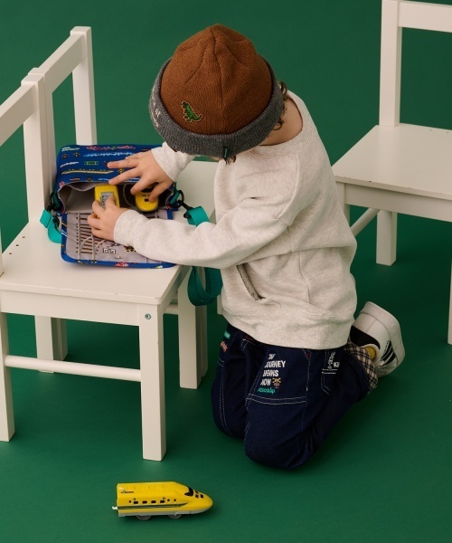 kladskap（クレードスコープ）の「鉄道模型収納電車柄推し活ショルダーバッグ（ショルダーバッグ・キッズ・ネイビー・F）」の14枚目の写真