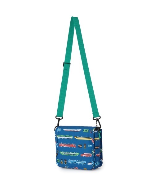 kladskap（クレードスコープ）の「鉄道模型収納電車柄推し活ショルダーバッグ（ショルダーバッグ・キッズ・ネイビー・F）」の11枚目の写真