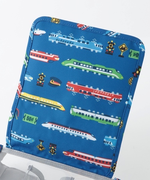 kladskap（クレードスコープ）の「鉄道模型収納電車柄推し活ショルダーバッグ（ショルダーバッグ・キッズ・ネイビー・F）」の7枚目の写真