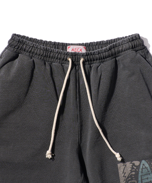 AECA(エイカ)の「BALANCE WAVE SWEAT SHORTS-WASHED CHARCOAL(その他パンツ・メンズ・その他・SMALL/MEDIUM)」の4枚目の写真