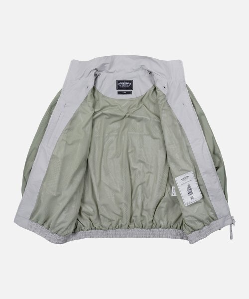 FRIZMWORKS(フリズムワークス)の「NYLON SET-UP TRACK JACKET _ LIGHT GRAY(ナイロンジャケット・メンズ・その他・MEDIUM)」の3枚目の写真