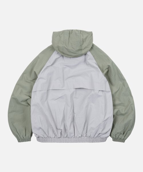 FRIZMWORKS(フリズムワークス)の「NYLON SET-UP TRACK JACKET _ LIGHT GRAY(ナイロンジャケット・メンズ・その他・MEDIUM)」の4枚目の写真