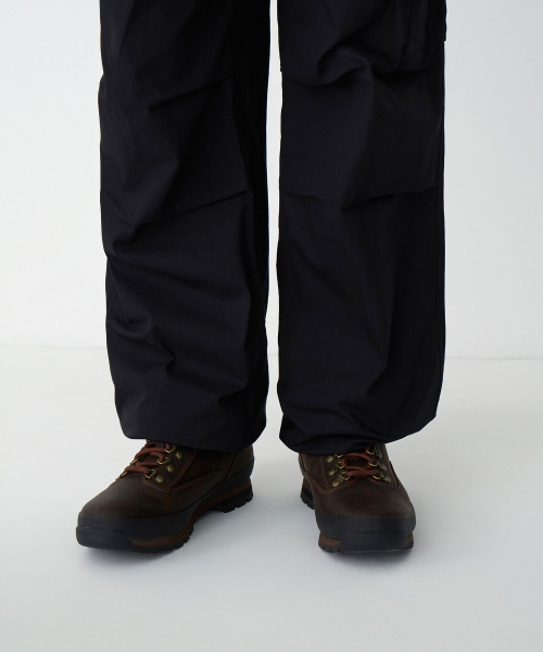 MUSINSA STANDARD（ムシンサスタンダード）の「コットンパラシュートバンディングカーゴパンツ[ブラック]（その他パンツ・メンズ・その他・38/40/42/26/28/30/32/34/36）」の12枚目の写真