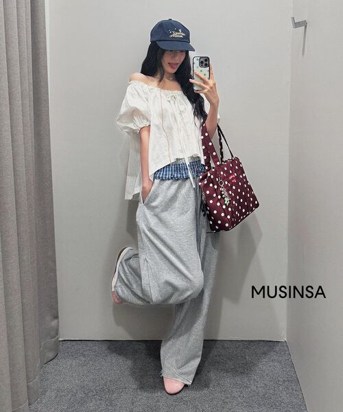 ROSEFRANTZ（ロゼフランツ）の「Puff Ribbon Blouse [White]（シャツ/ブラウス・レディース・ホワイト・SMALL/MEDIUM）」の4枚目の写真